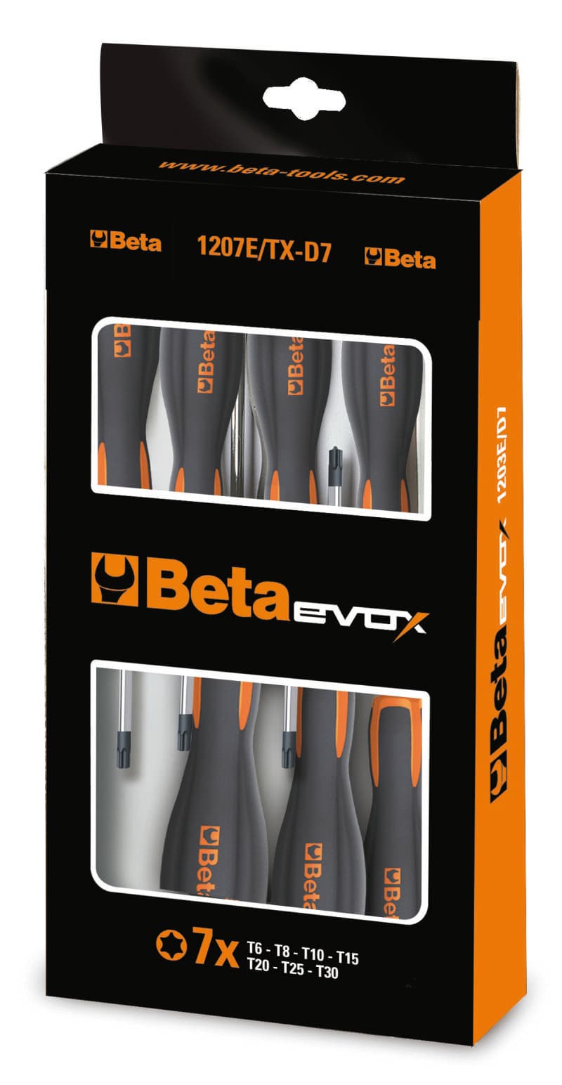 Serie Giraviti 7 Pezzi. Art. 1207E Tx D7 Beta - 2