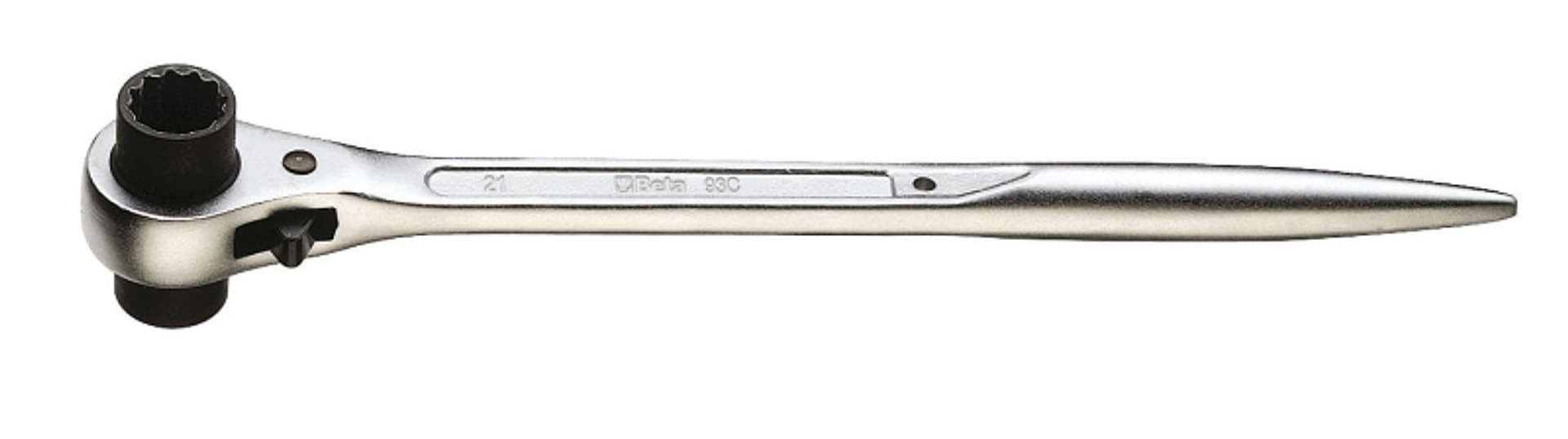 Chiave Poligonale a Cricchetto per Ponteggi Art. 93C Mm 21 x 22 Beta - 2