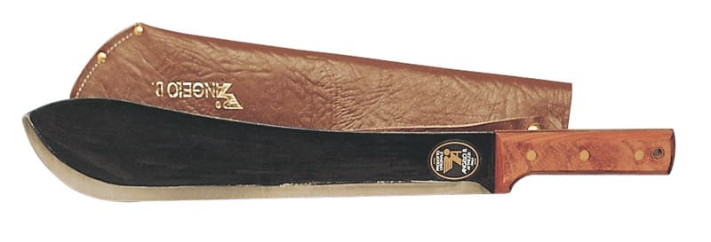 Machete con Fodero in Cuoio Cm 35 Angelo B - 2