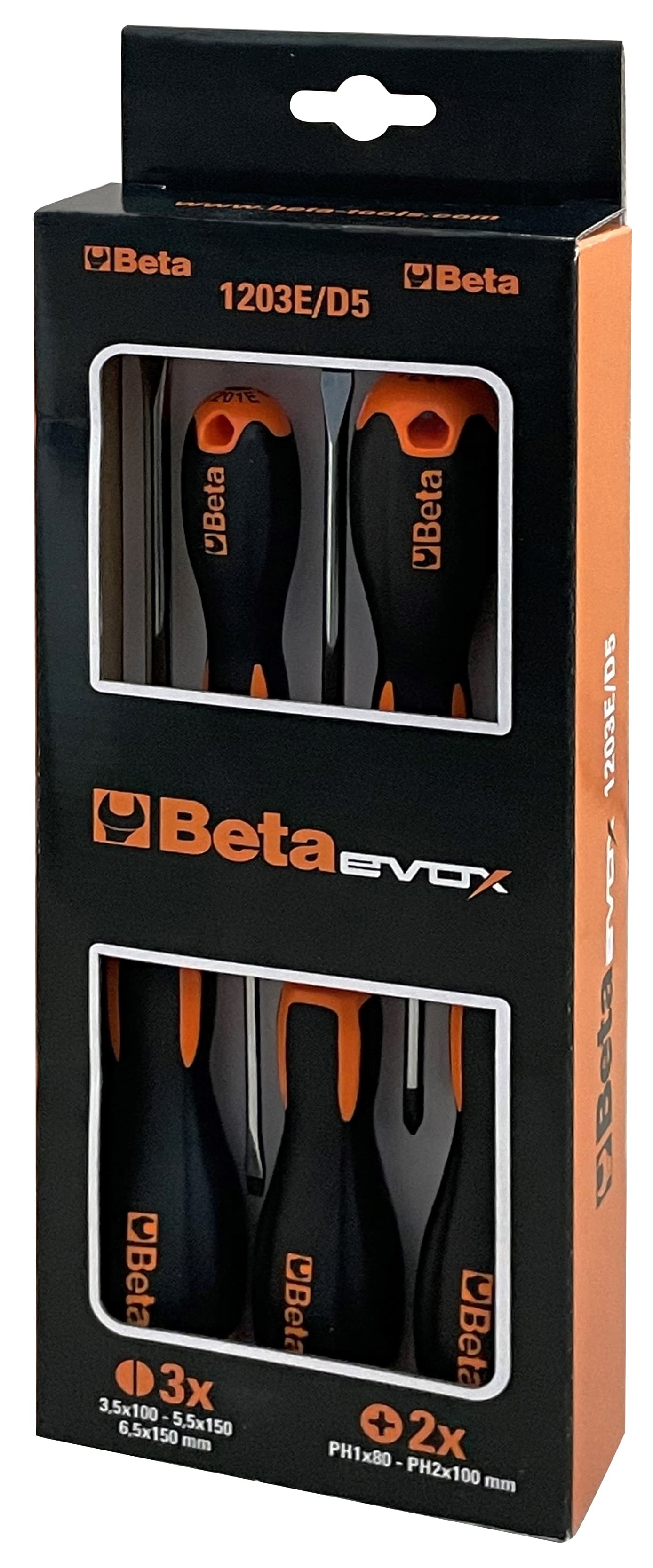 Serie Giraviti 5 Pezzi. Art. 1203E D5 Beta - 2
