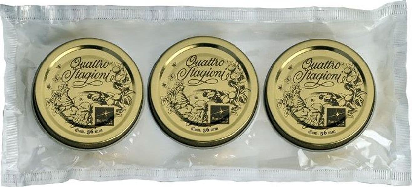 Capsula per Barattoli Quattro Stagioni Ø Mm 56 Cl. 15 40 Pezzi. 3 36 – Bormioli Rocco