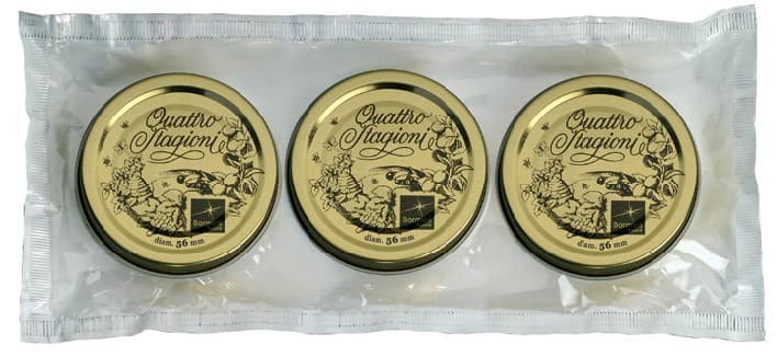 Capsula per Barattoli Quattro Stagioni Ø Mm 56 Cl. 15 40 Pezzi. 3 36.00 - 2