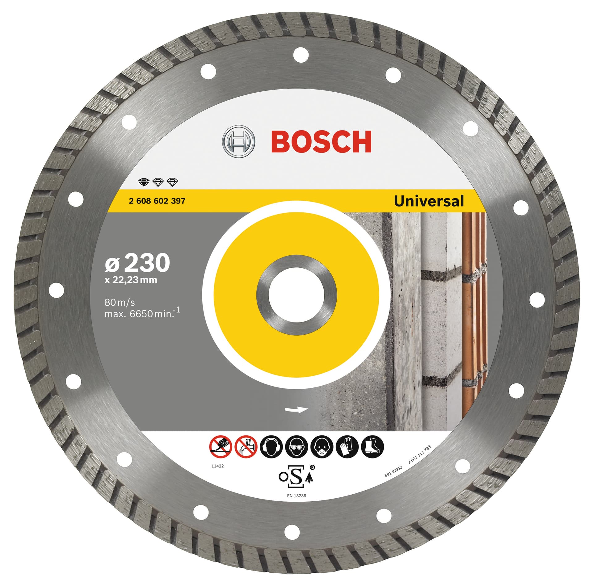 Disco Diamantato Universale Ø Mm 115 Bosch - 2
