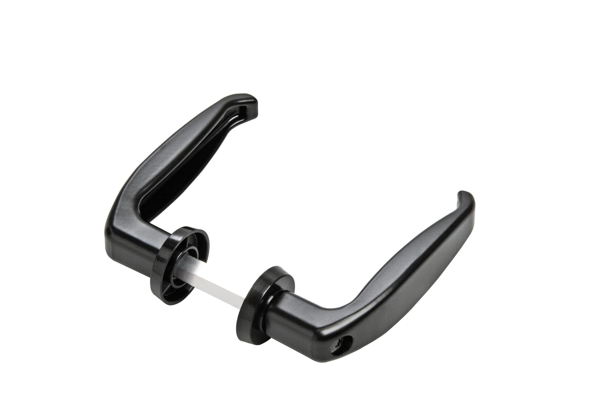 Maniglia per Cancelli Colore Nero Art. 210 Distanza Mm 25 35 20 Pezzi - 2