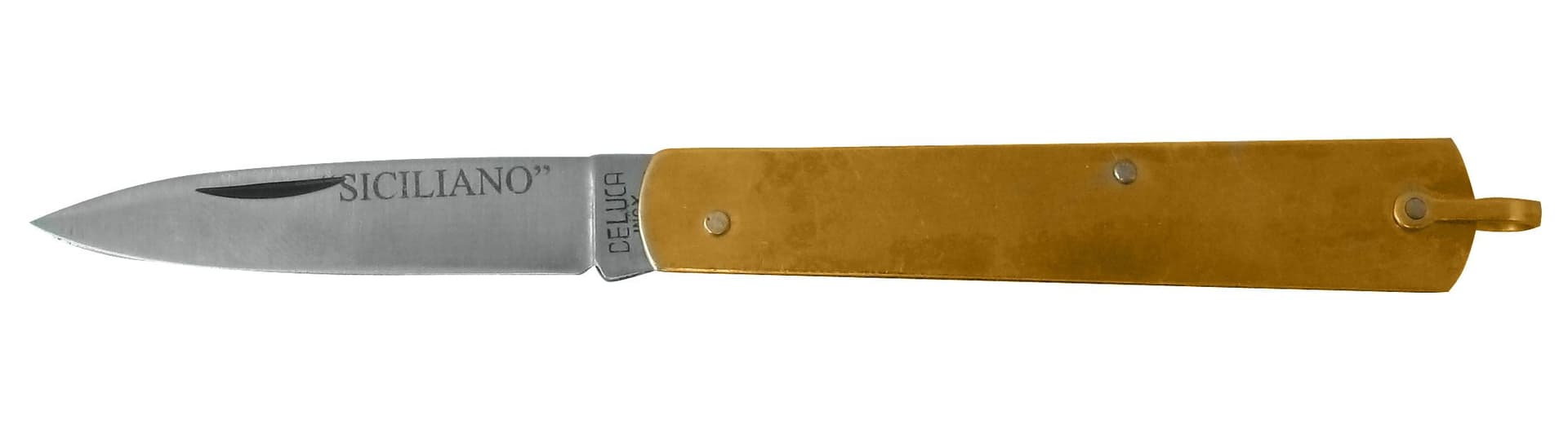 Colore Tello da Tasca Sfilato Manico in Ottone Cm 15 6 Pezzi – Autres