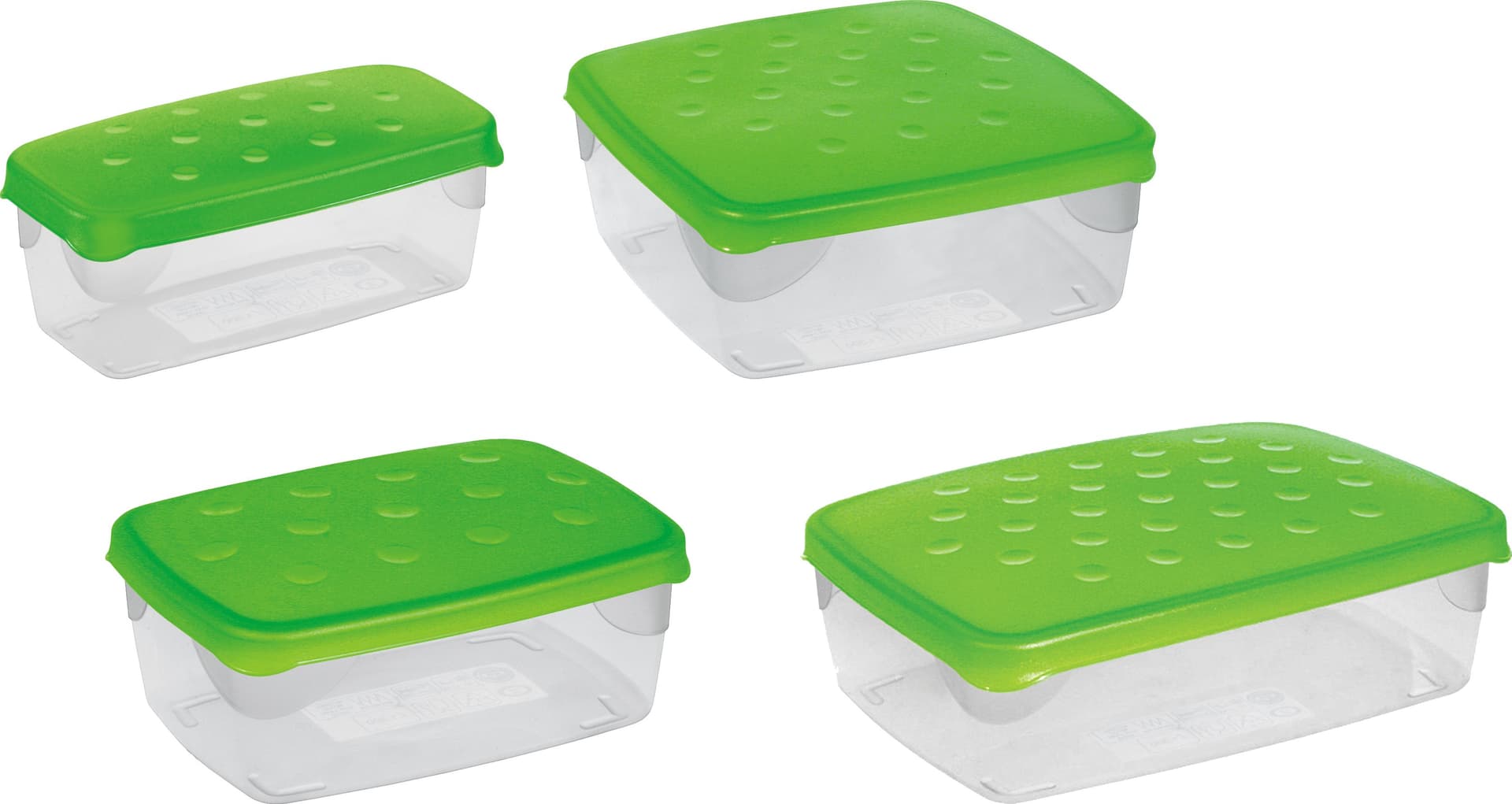 Contenitore Freezer Microonde Cm 20 x 20X8 H L 2 0 Mod. Quadro - 2