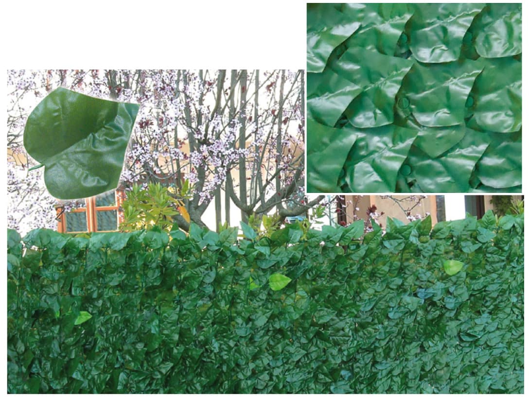 Siepe Artificiale Edera Star M 1 x 3 Confine - 2