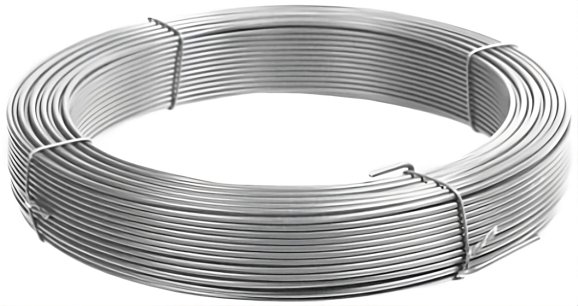Filo Zincato per Tensione e Legatura M 100 Ø Mm 1 80 10.00 Rotoli Confine - 2