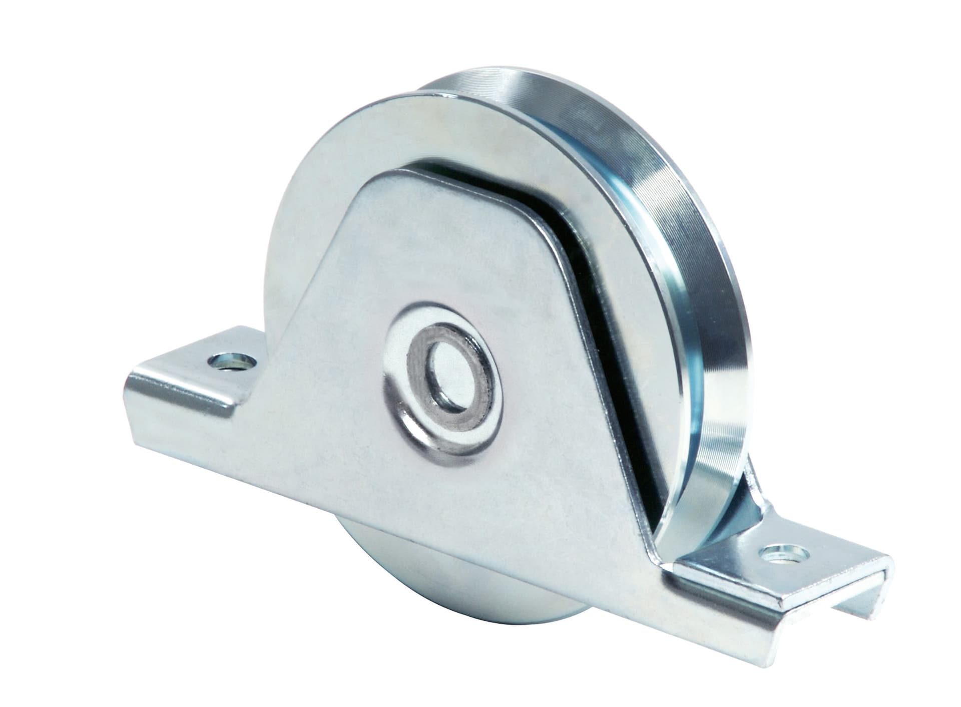 Ruota per Cancelli con Supporto Gola Y 1 Cuscinetto Art. 335Y Mm 120 x 20 2 - 2