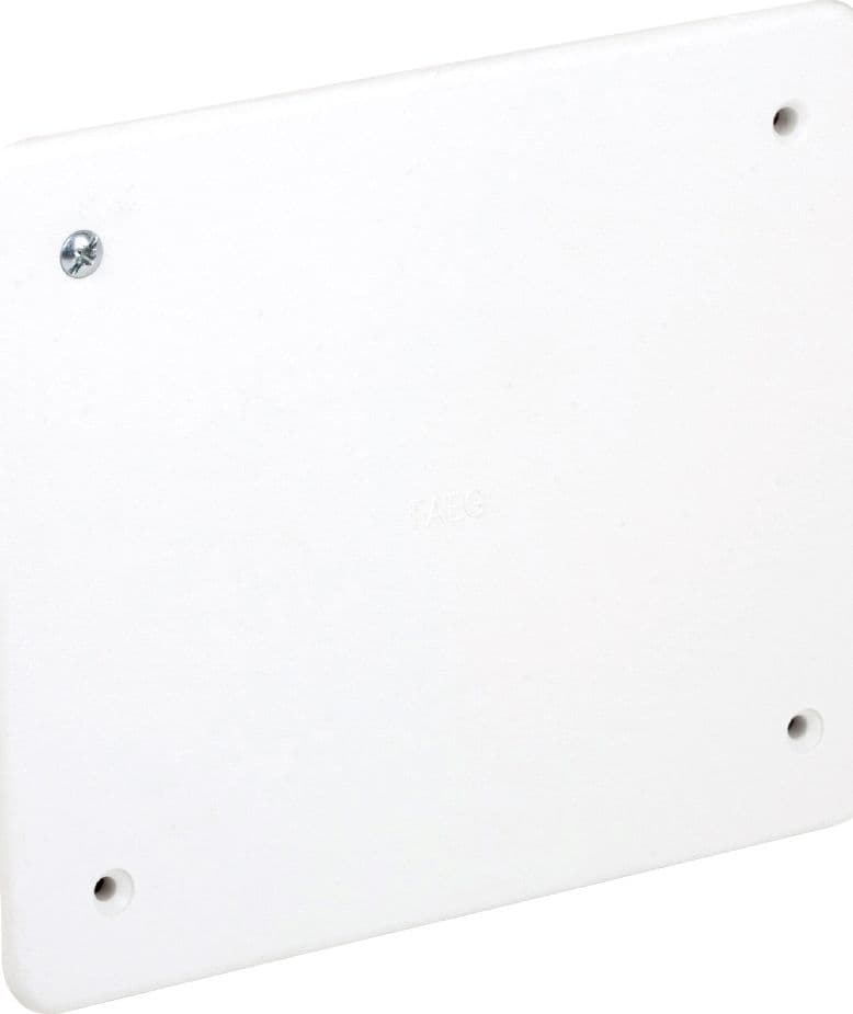 Coperchio per Scatola di Derivazione da Incasso con Viti Mm 119 x 96 10 – Autres