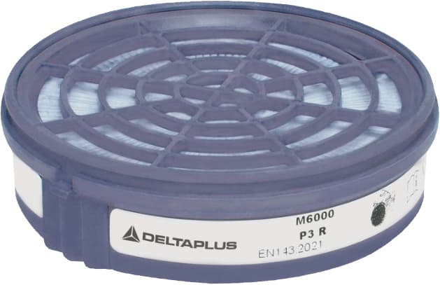 Filtro per Polveri Sottili M6000 P3 per Maschera Jupiter 2 Pezzi Deltaplus - 2