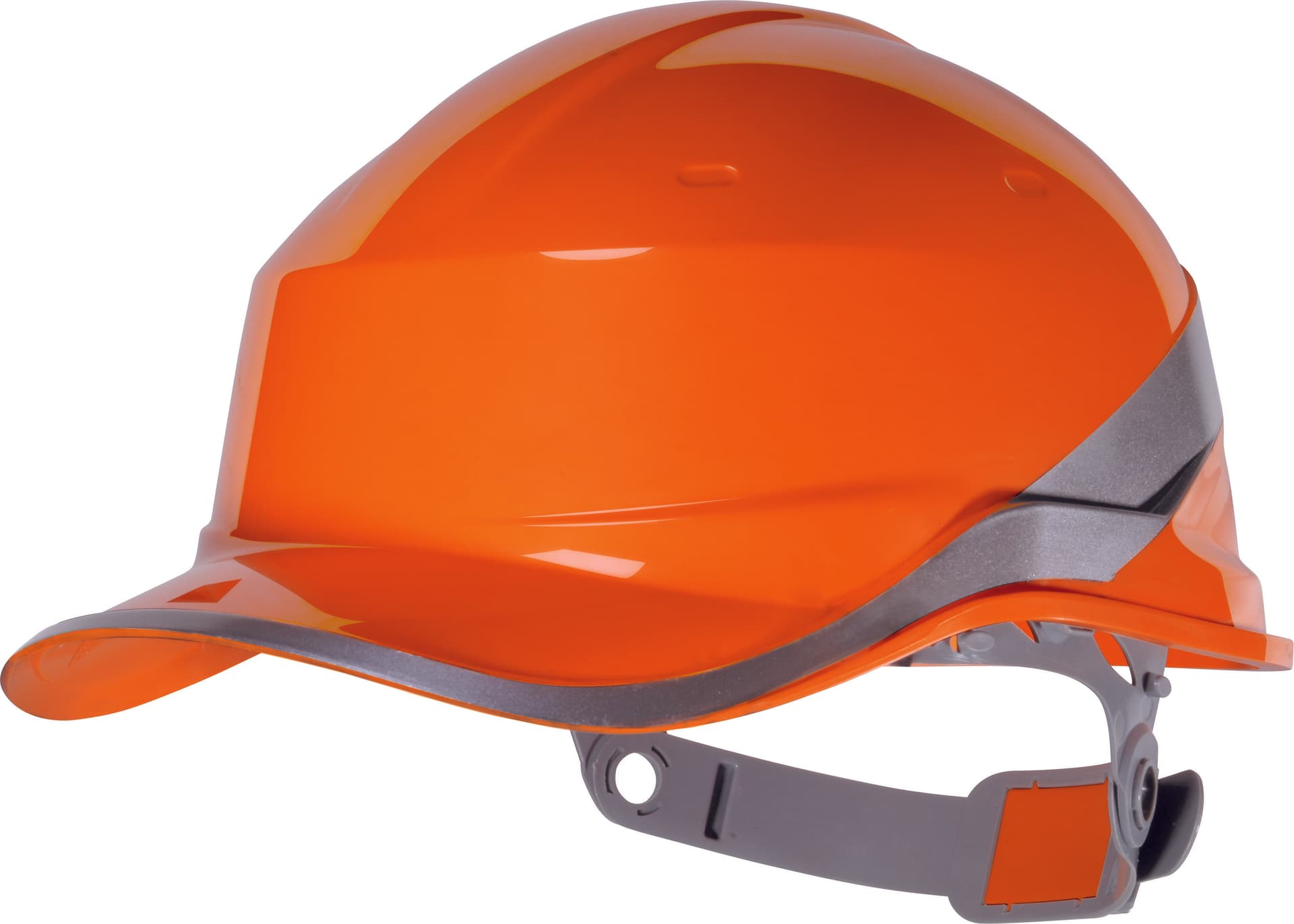 Elmetto di Protezione Baseball Colore Arancio Fluo Deltaplus - 2