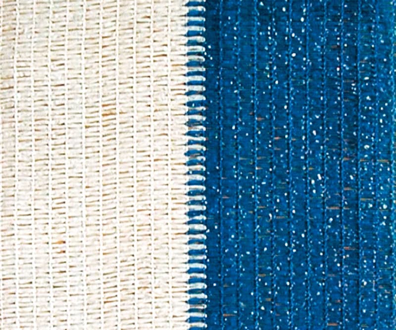 Rete Ombreggiante Rotolo M 100 Colore Bianco Azzurro H. Cm 400 400.00 Mq - 2