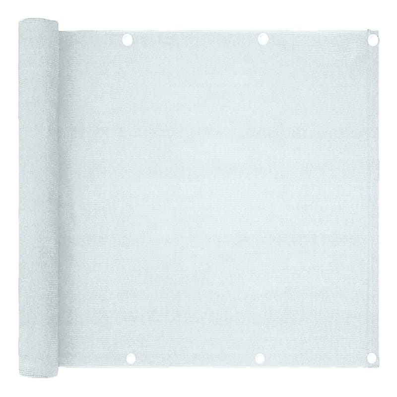 Telo Frangivista per Balcone M 6 x 0 9 H Colore Bianco Confine - 2