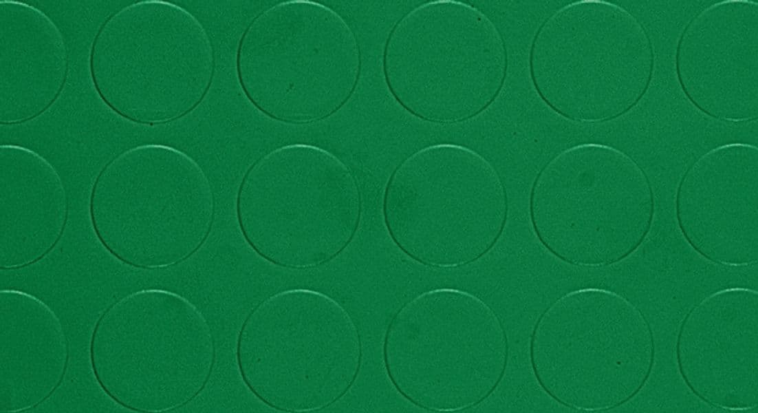 Copripavimento in PVC Bollato Verde Rt. M L 25X M 1 H Spess. Mm 1 3 25.00 - 2