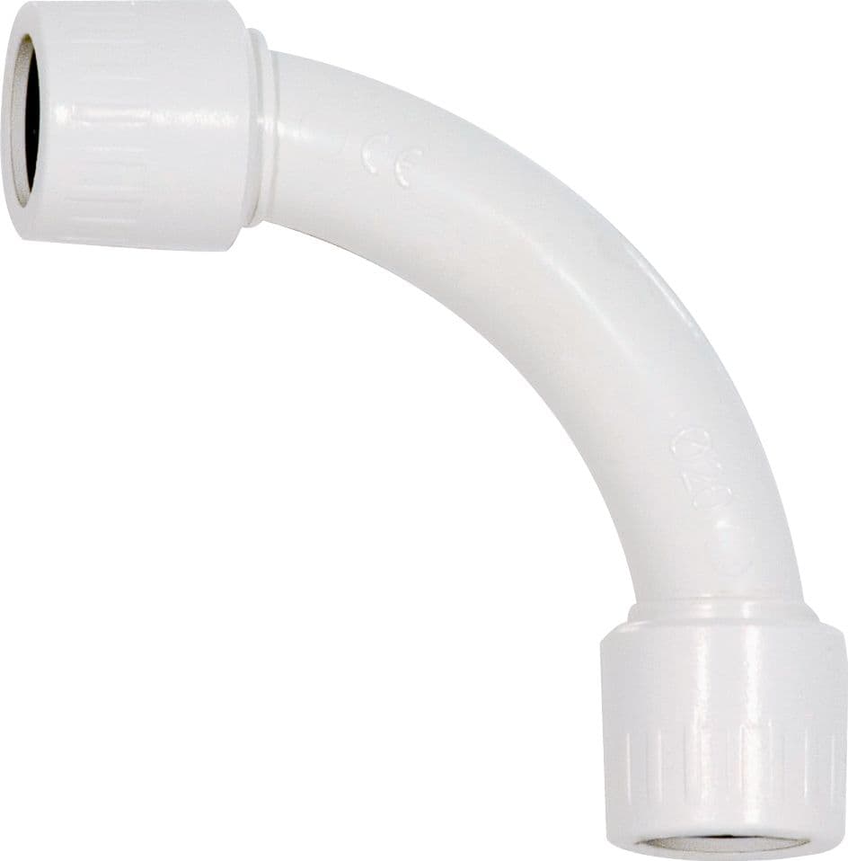 Curva a 90 ° per Tubo Rigido IP65 Ø Mm 20 50 Pezzi - 2