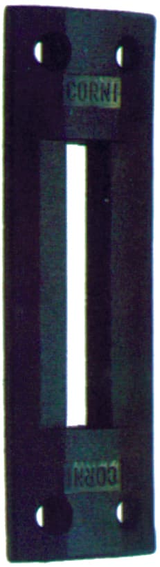 Contropiastra in Nylon Art. 029 mm 40 x 120X6 5 Scat. 44 64 10 Pezzi Corni - 2