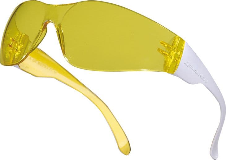 Occhiali Professionali Brava Yellow 10 Paia Deltaplus - 2