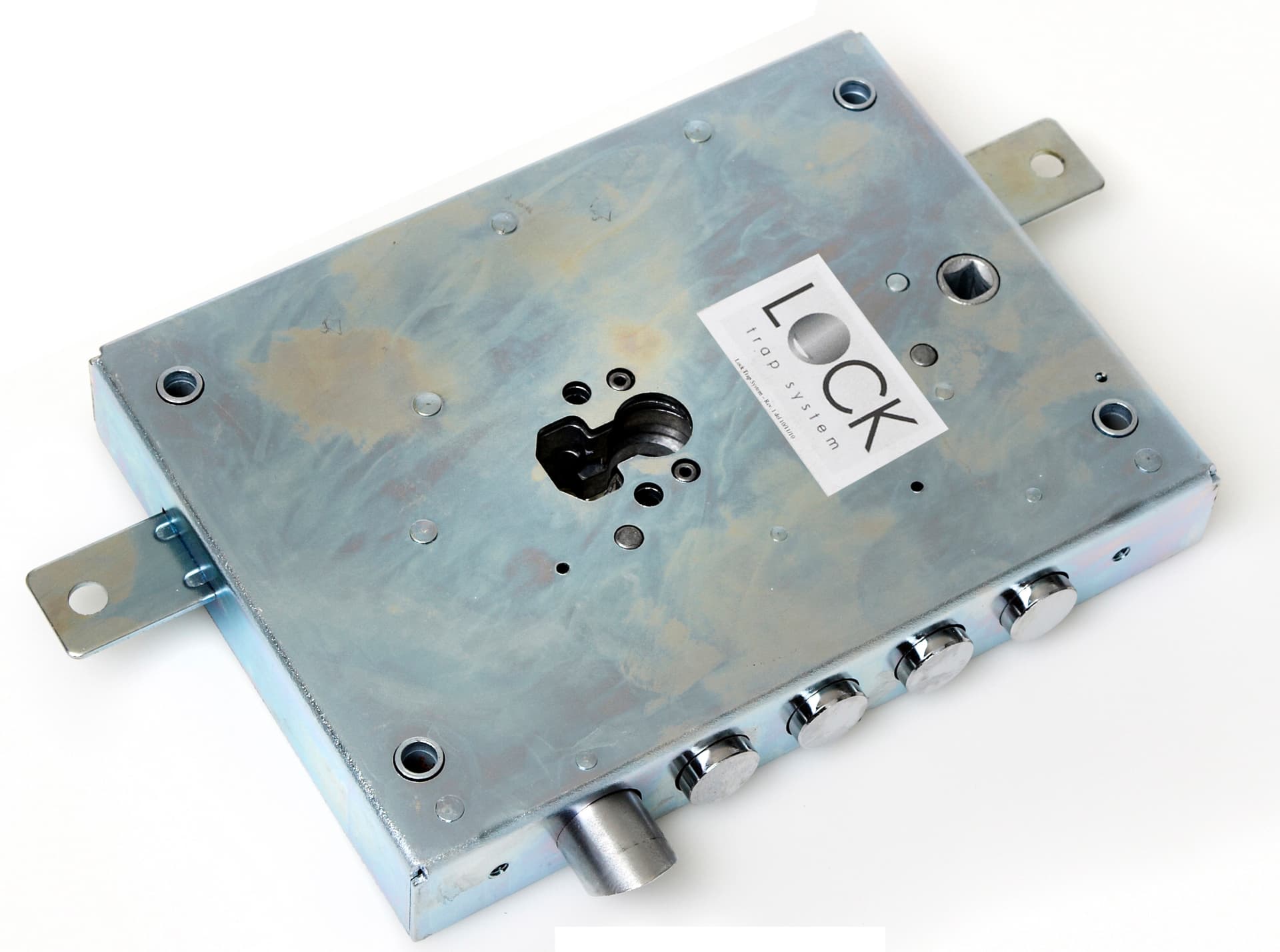 Serratura Porte Blindate APPL.3M+S Cil Europeo Art.SERNE427S E.70 Sx - 2
