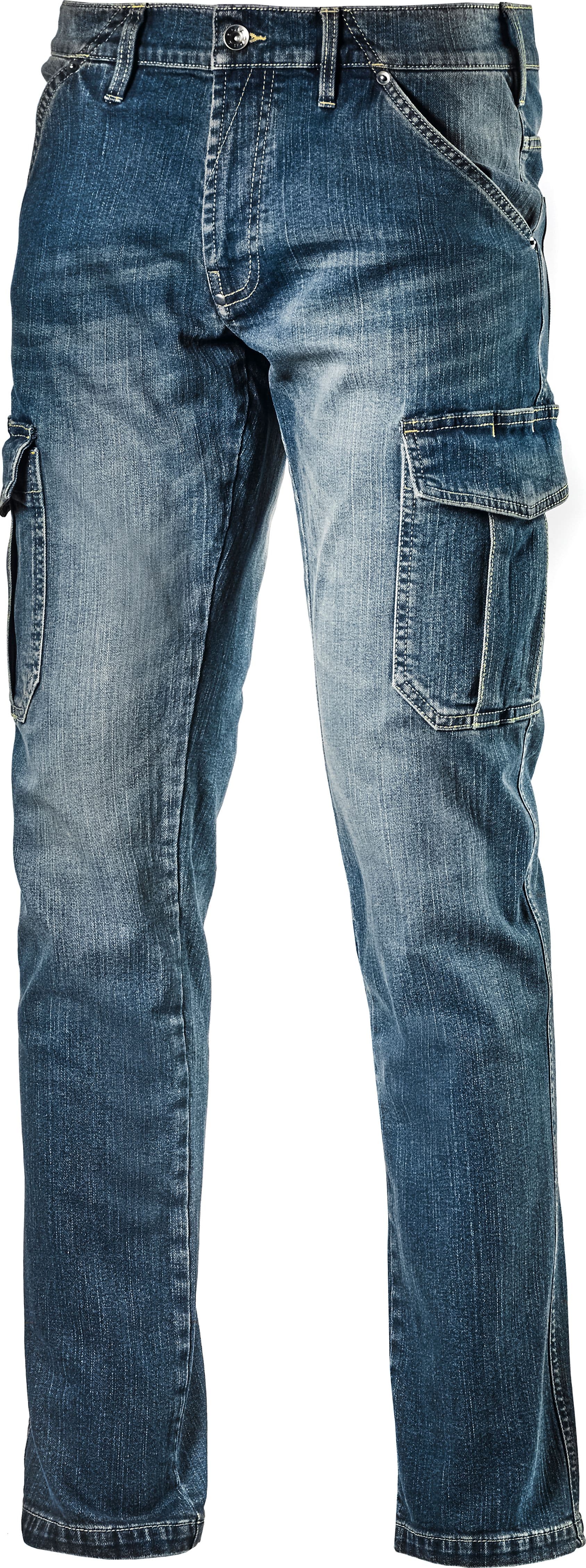 Pantalone Jeans Cargo Denim Colore Blu Misura 36 (52) Diadora - 2