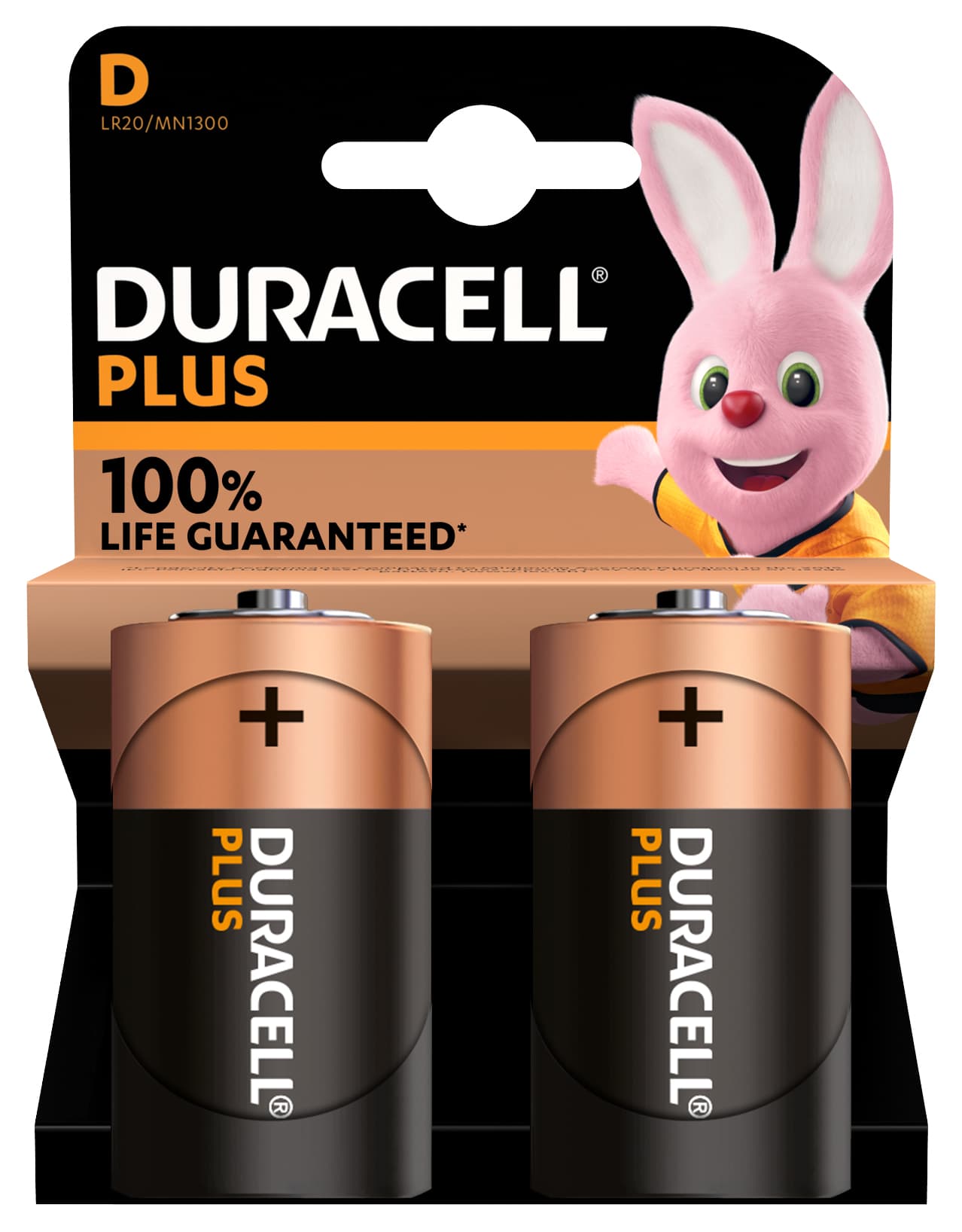 Pila Alcalina Serie Plus 2 Pezzi. Torcia 1 5 V 10.00 Confezioni Duracell - 2