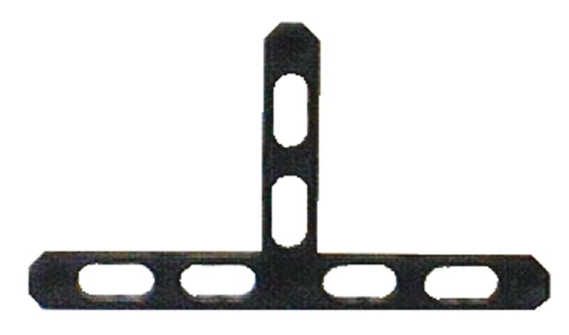Distanziatore a T in Plastica per Pavimenti 250 Pezzi. Mm 2 - 2