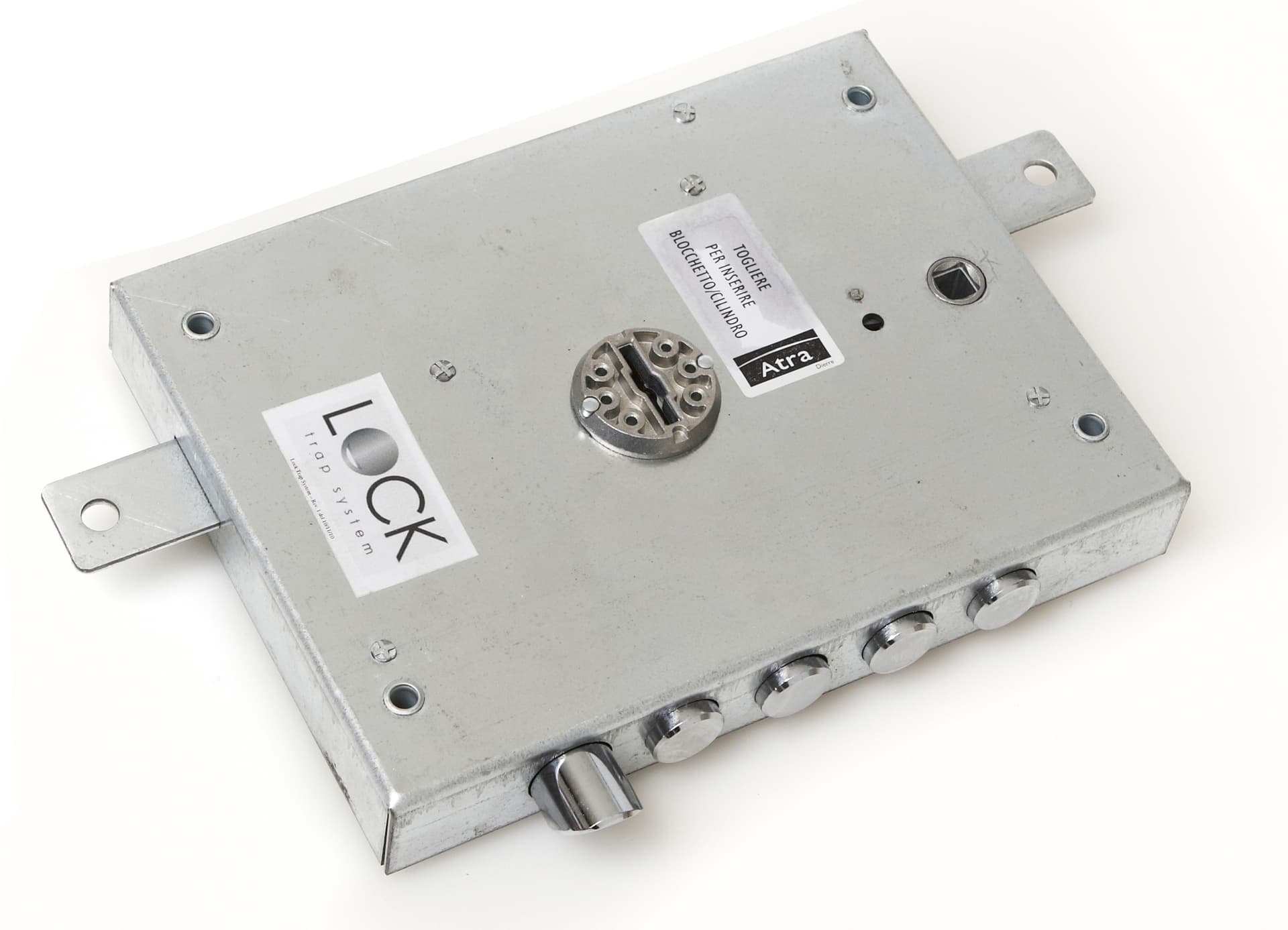 Serratura Porte Blindate Appl.d M 4M+S Art. Ser 6112 1SE E.60 Sx Chiave 92 - 2