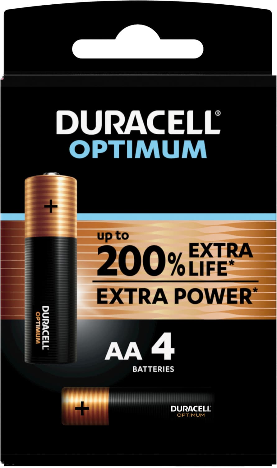 Pila Acalina Optimum MN1500 Stilo 4 Pezzi. 1 5 V Duracell - 2
