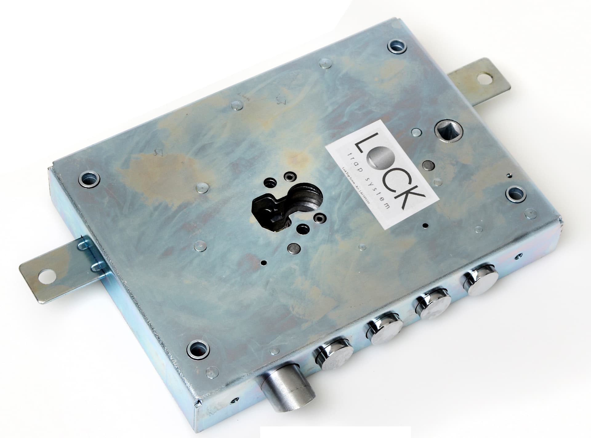 Serratura Porte Blindate APPL.3M+S Cil Europeo Art. SERNE42D E.60 Dx - 2