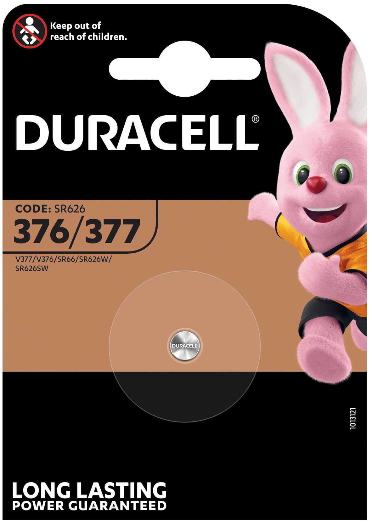 Pila Silver Oxide Specialistica Bottone 377 . 10 Pezzi Duracell - 2
