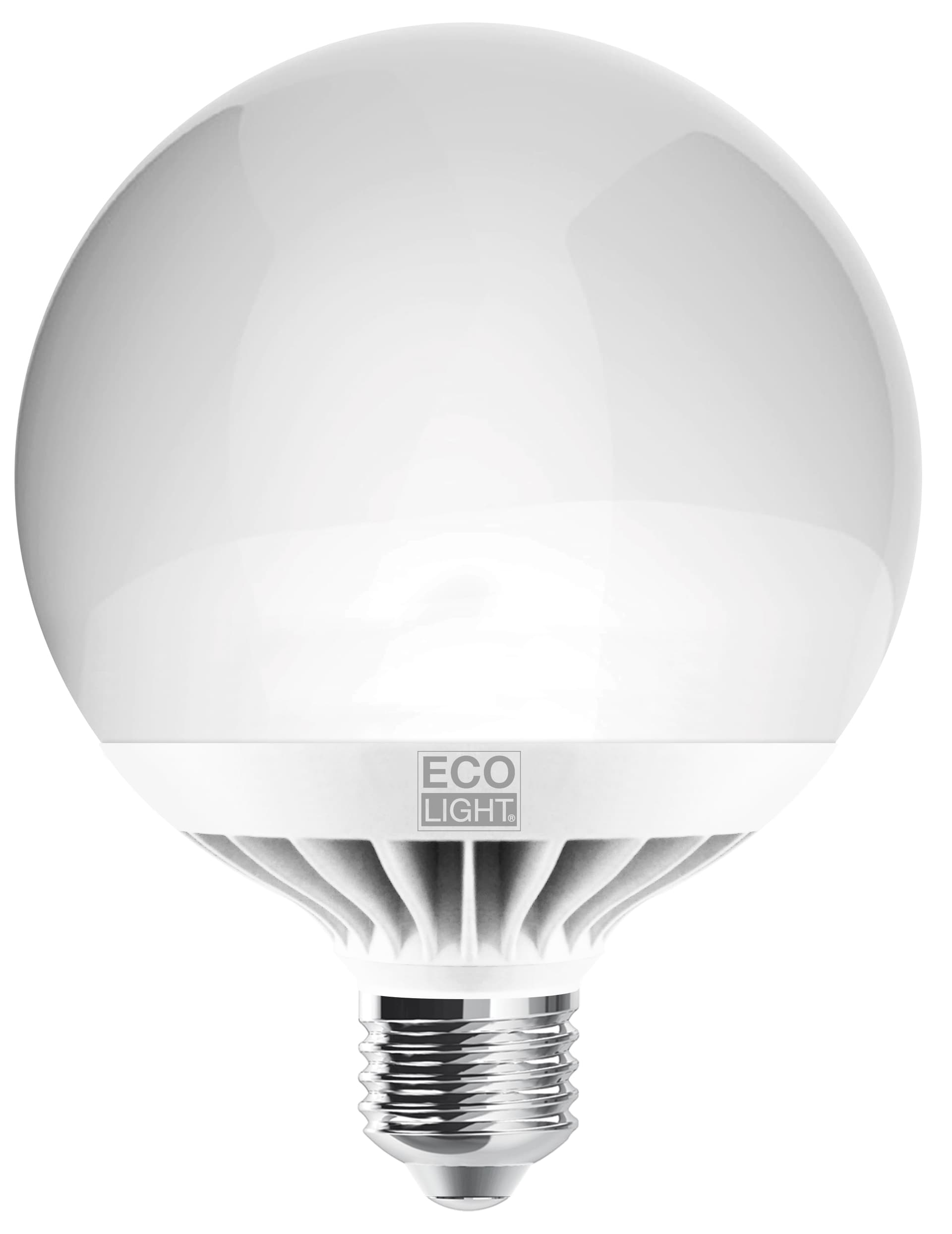 Lampada a LED Globo E27 Luce Calda 20 W 5 Pezzi Ecolight - 2