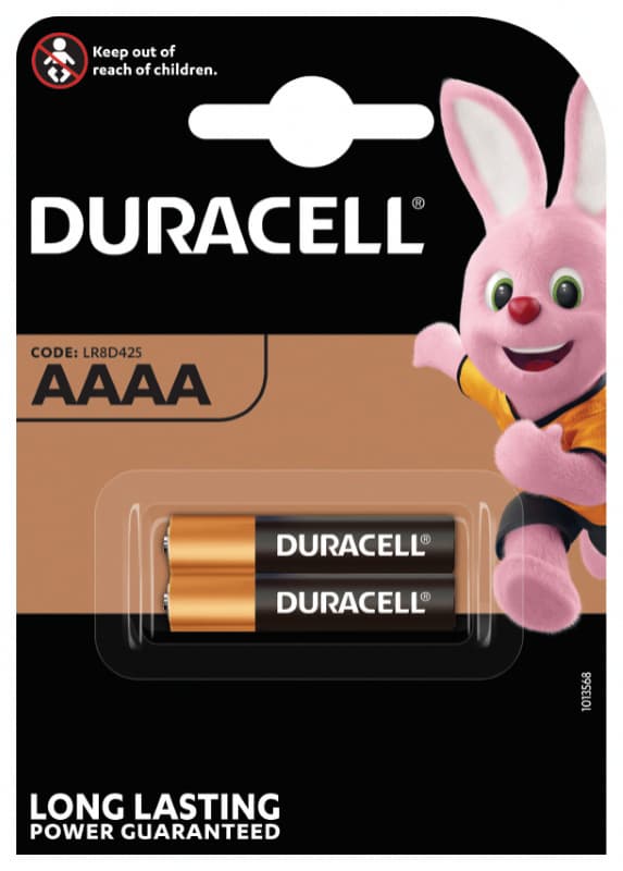 Pila Alcalina Specialistica Aaaa MN2500 2 Pezzi. 10.00 Confezioni Duracell - 2