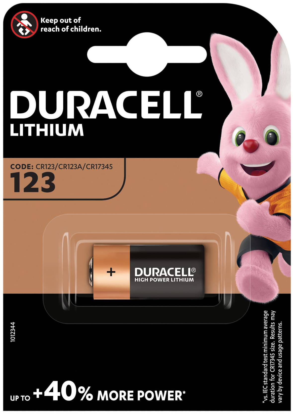 Pila al Litio per Fotocamera Digitale 123 . 10 Pezzi Duracell - 2