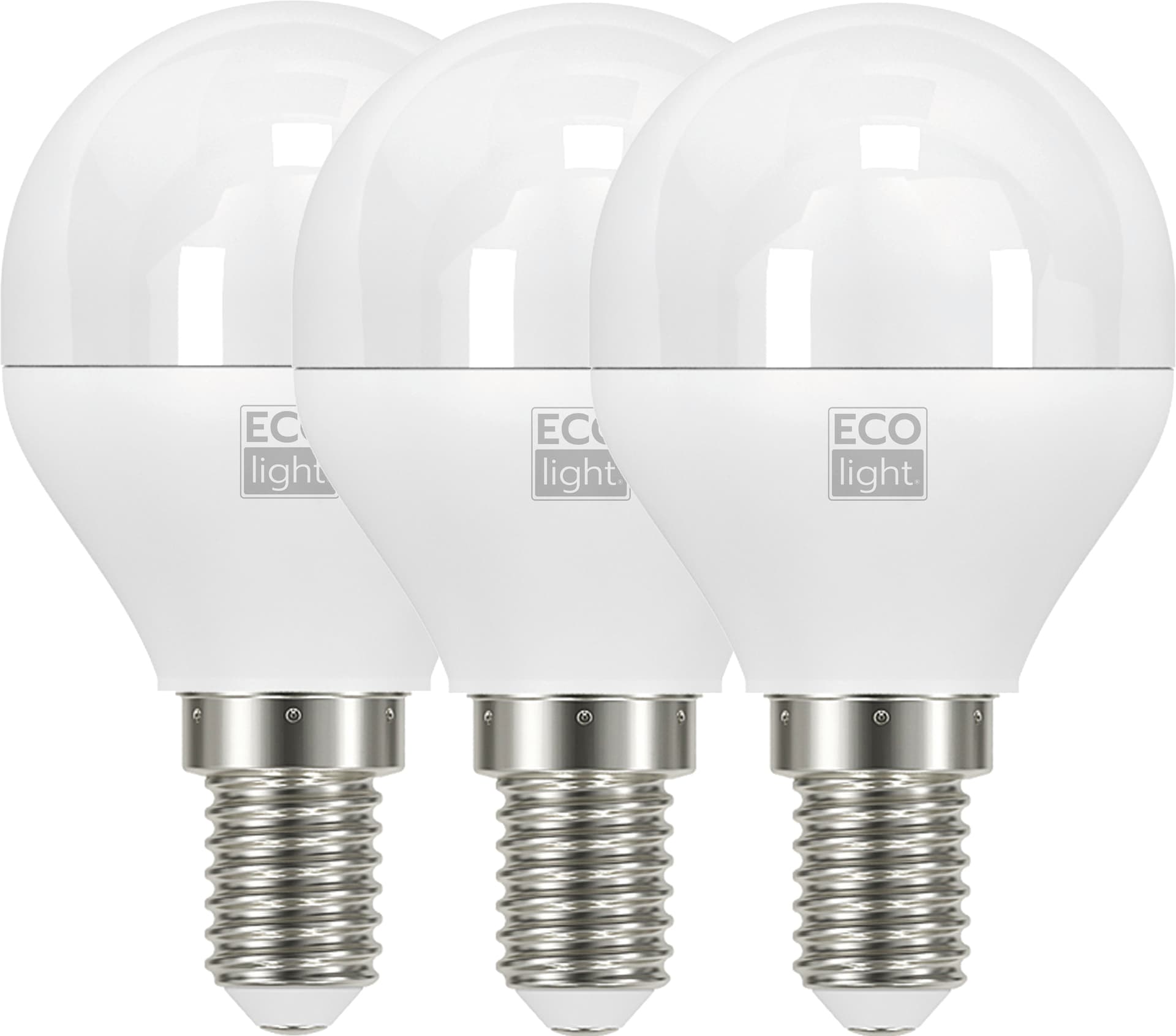 Lampada a LED Mini Globo E14 3 Pezzi. Luce Fredda 6 W 20.00 Confezioni - 2