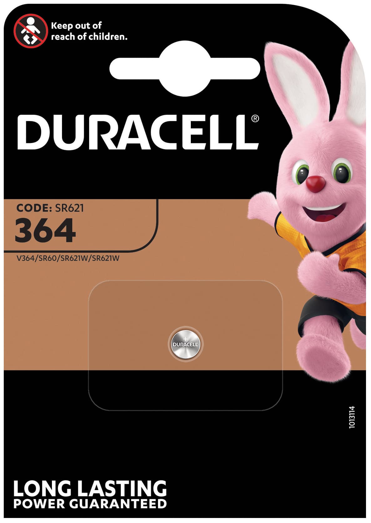 Pila Silver Oxide Specialistica Bottone 364 . 10 Pezzi Duracell - 2