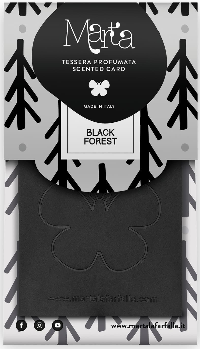 Profumatore Appendibile ''Marta Card'' Foresta Nera Fra Ber - 2