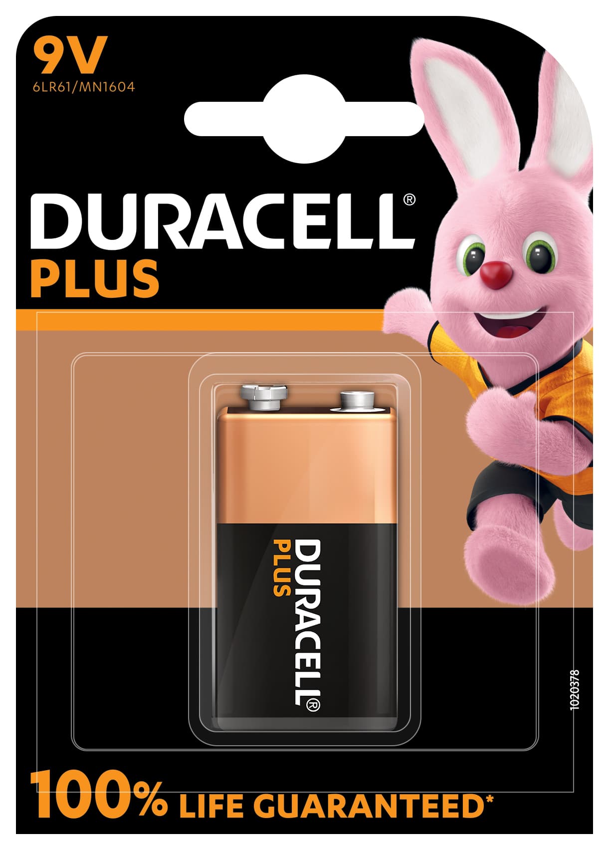 Pila Alcalina Serie Plus . Transistor 9 V 10 Pezzi Duracell - 2