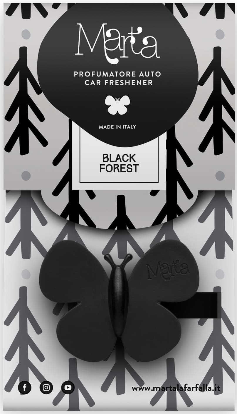 Profumatore Auto ''Marta La Farfalla'' Foresta Nera Fra Ber - 2