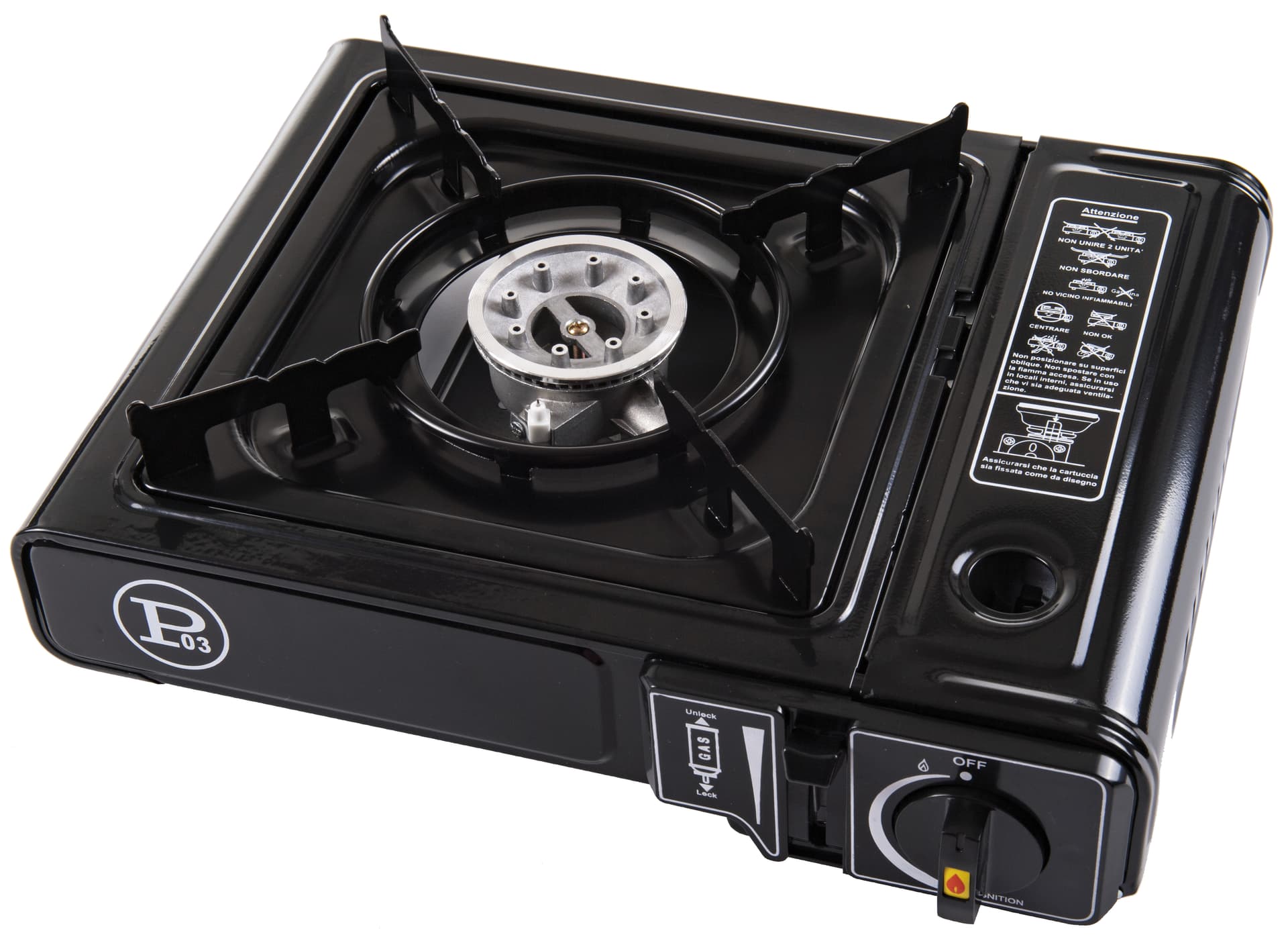 Fornello da Tavolo a Gas 2 200 W - 2