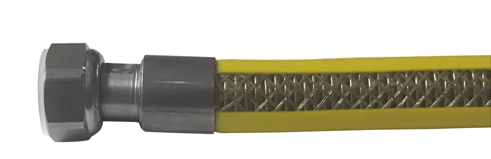Flessibile per Gas Rivestito in PVC Attacco ½ M x ½ F Cm 100 - 2