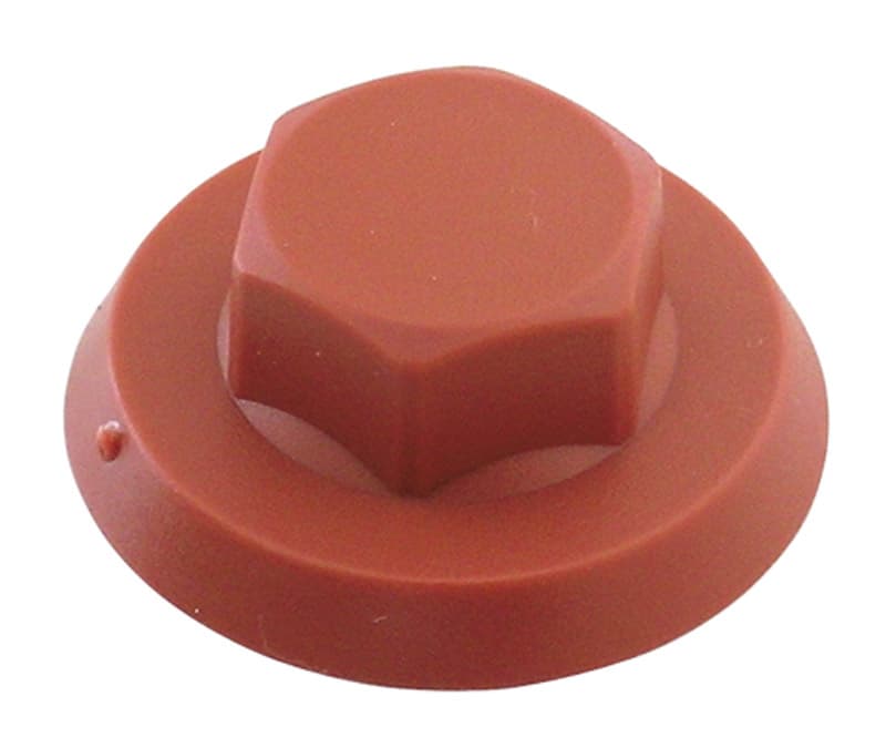 Cappuccio per Viti Esagonali Rosso Coppo Friulsider - 2