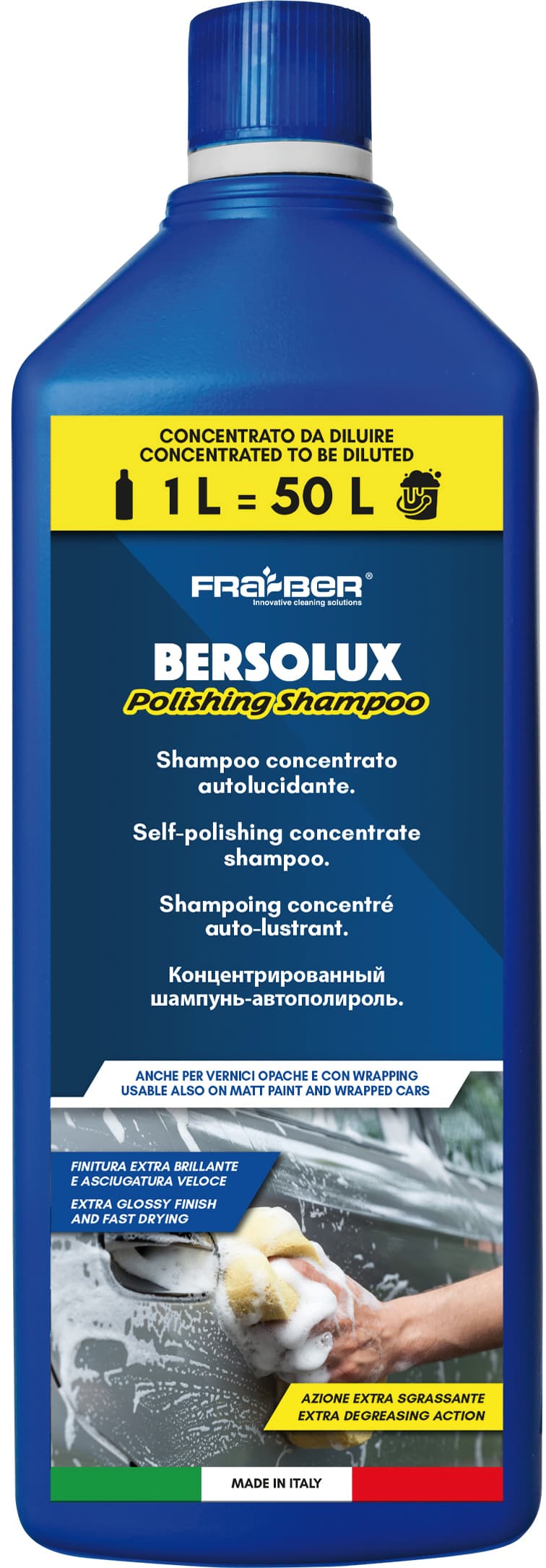Shampoo Concentrato Autolucidante ''Bersolux'' L 1 Fra Ber - 2