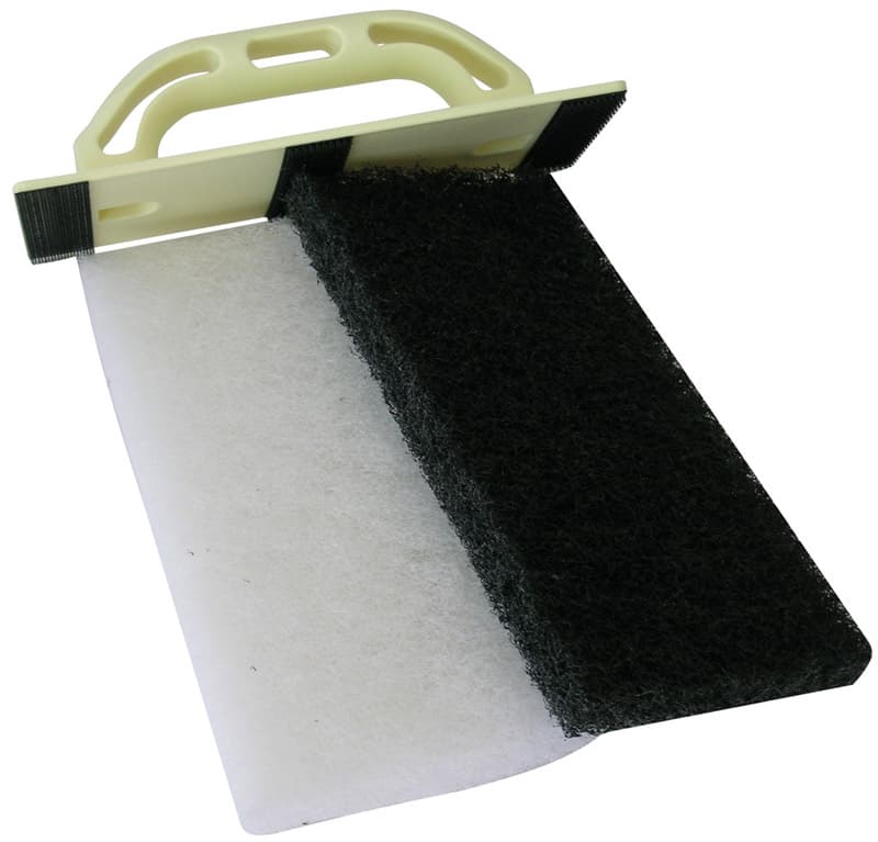 Frattazzo per Piastrelle + 2 Tamponi Cm 25 x 12 - 2