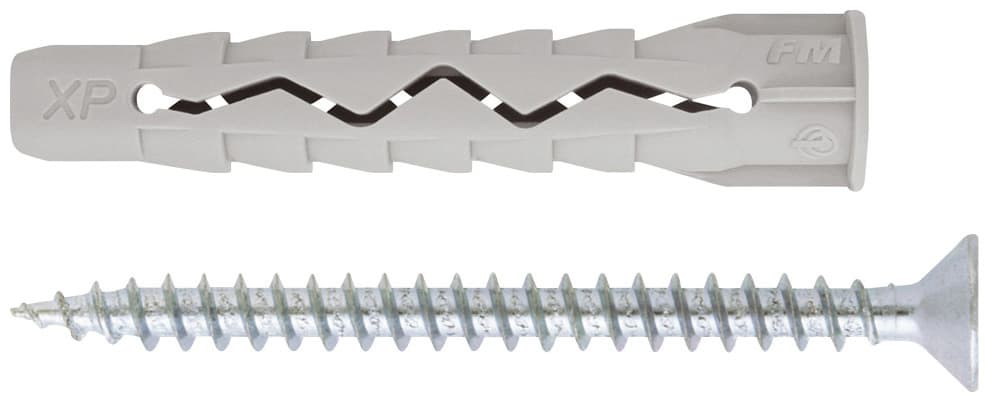 Tassello Xp con Vite 100 Pezzi. Mm 8 x 52 Friulsider - 2