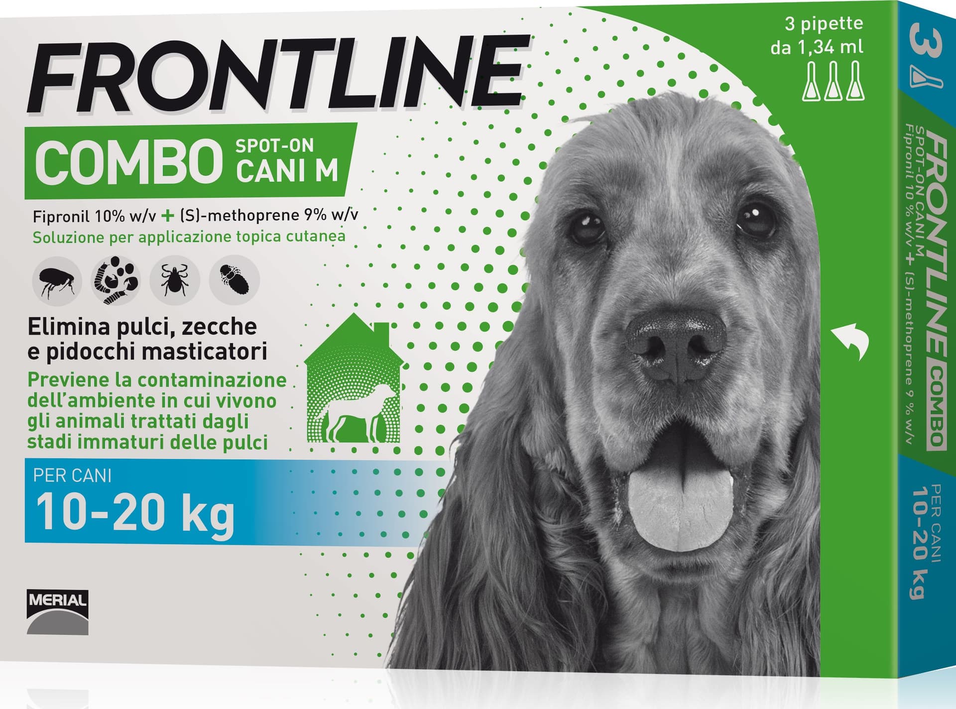 Antiparassitario Combo per Cani 10÷20 kg (cf. 3 Pipette) Frontline Combo - 2