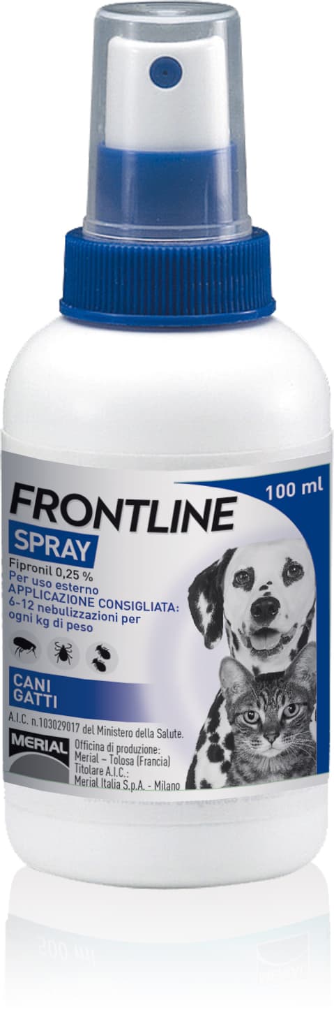 Antiparassitario per Cani e Gatti Spray Ml. 100 Frontline - 2