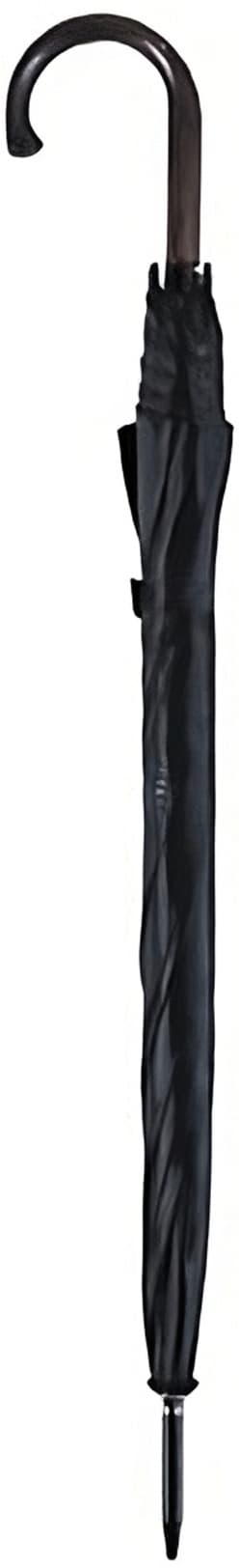 Ombrello Lungo Automatico Art. G 505N Tinta Unita Colore Nero Gallotti - 2