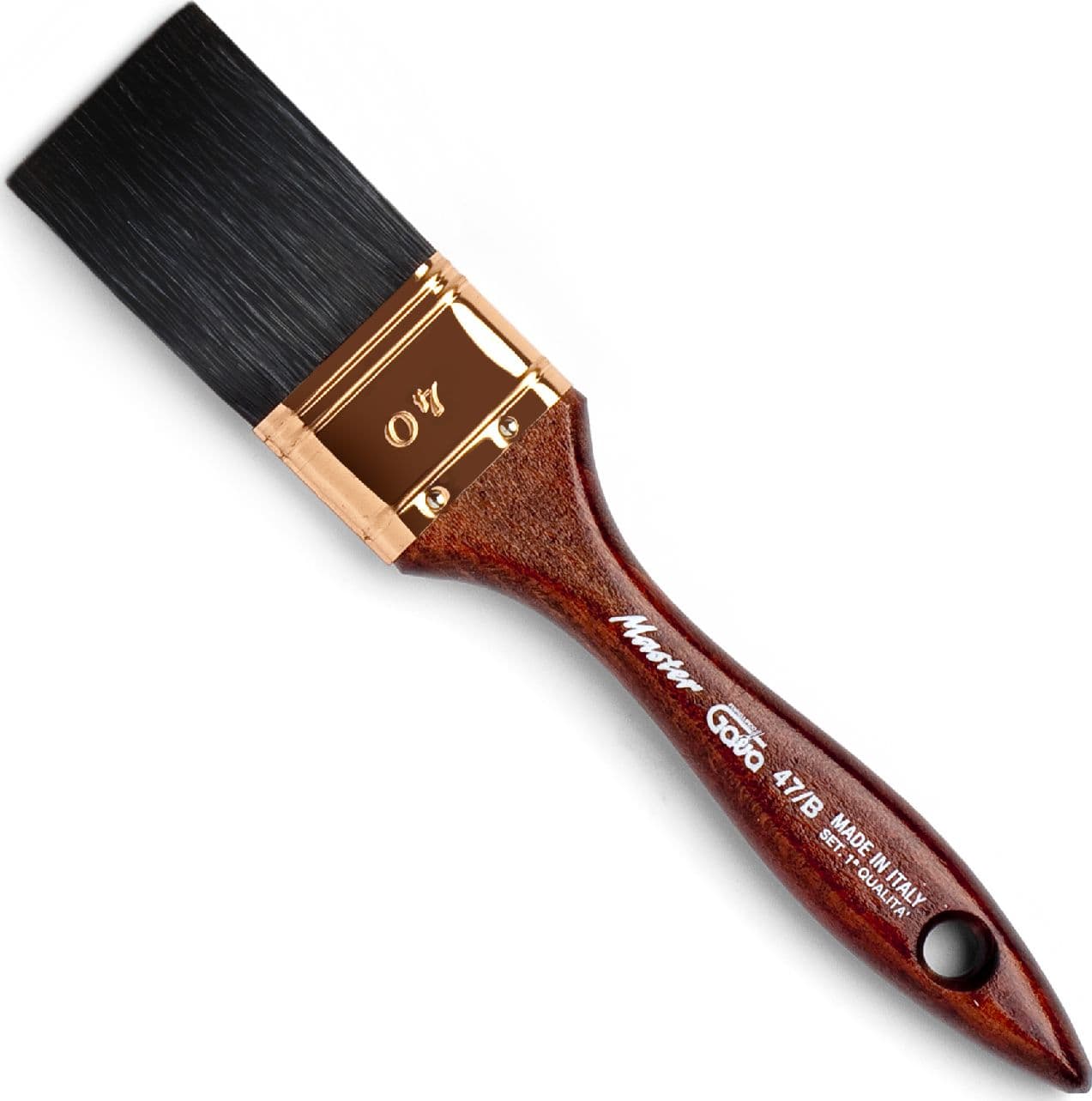 Pennellessa Professionale Setola Nera Mm 40 12 Pezzi Gava - 2