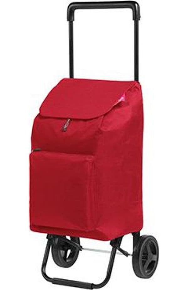 Carrello Spesa Argo New L 42 cm 30 x 36X94 H Colore Rosso Gimi - 2