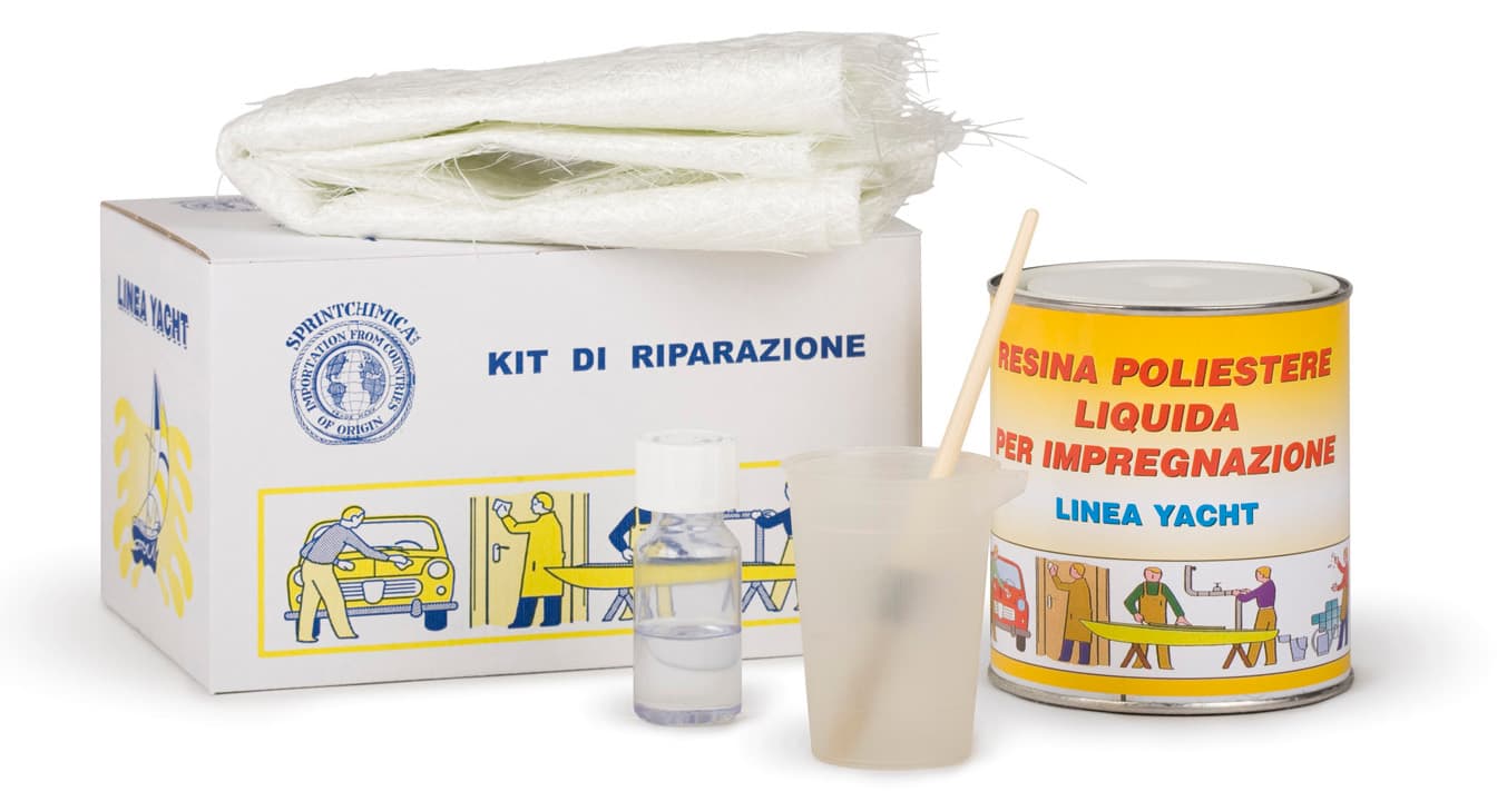 Kit Vetroresina Ml. 750 - 2
